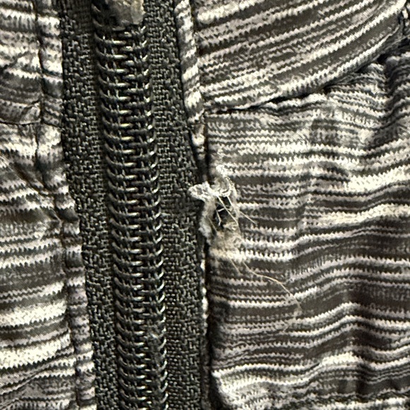 Weatherproof Men’s Down Packable Black/grey Puffer Jacket SZ M/L? removable hood - Picture 8 of 9